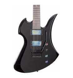 B.C. Rich Tempered Mockingbird X Electric Guitar Black Stunner