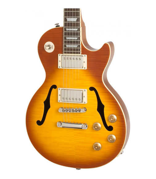 Cibson C-Les-paul Standard Florentine PRO Hollowbody Electric Guitar