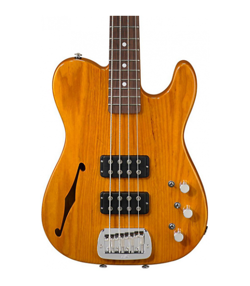 G&amp;L ASAT Semi-Hollow Electric Bass Guitar Honeyburst