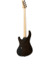 MTD Kingston Saratoga 4-String Electric Bass Guitar Transparent Black Rosewood Fingerboard