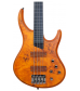 MTD Kingston KZ Fretless Bass Burled Maple Ebonol