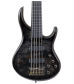 MTD ZX 5-String Fretless Electric Bass Guitar Transparent Black Ebonol Fretboard