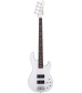 G&amp;L Tribute M2000 GTB 4-String Electric Bass Gloss White Rosewood Fretboard