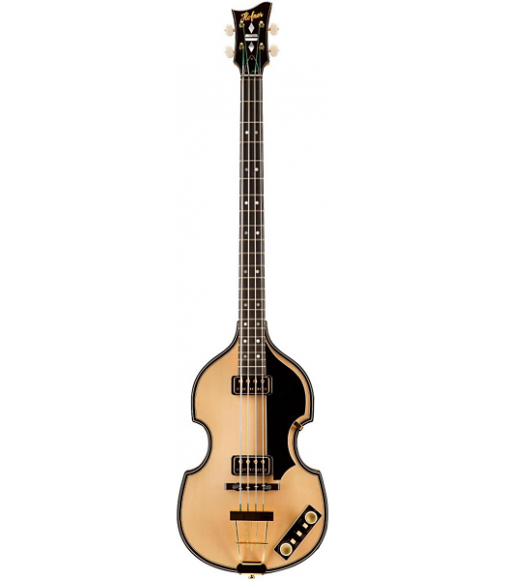Hofner 5000/1 Deluxe 4-String Electric Bass Guitar Natural