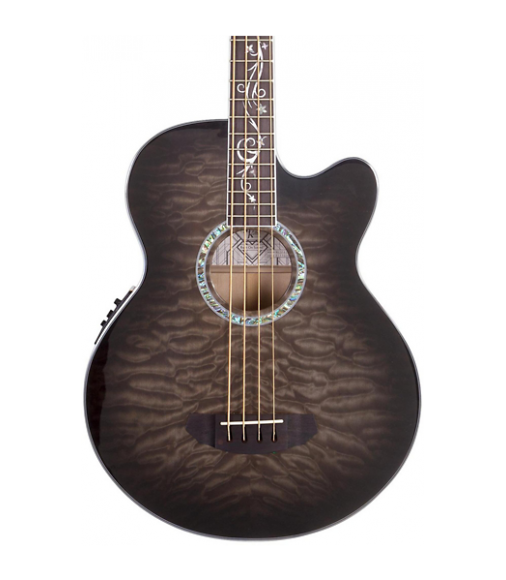 Michael Kelly Dragonfly 4-String Acoustic-Electric Bass Smoke Burst