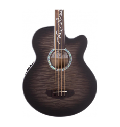 Michael Kelly Dragonfly 4 Fretless Acoustic-Electric Bass Smoke Burst