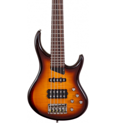 MTD Kingston Heir 5-String Bass Guitar Tobacco Sunburst Rosewood