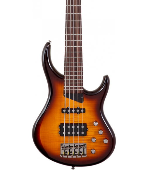 MTD Kingston Heir 5-String Bass Guitar Tobacco Sunburst Rosewood