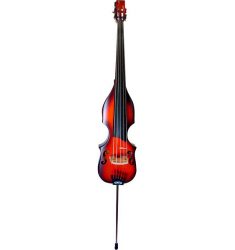 BSX Bass Allegro 5-String Acoustic-Electric Upright Bass Nutmeg