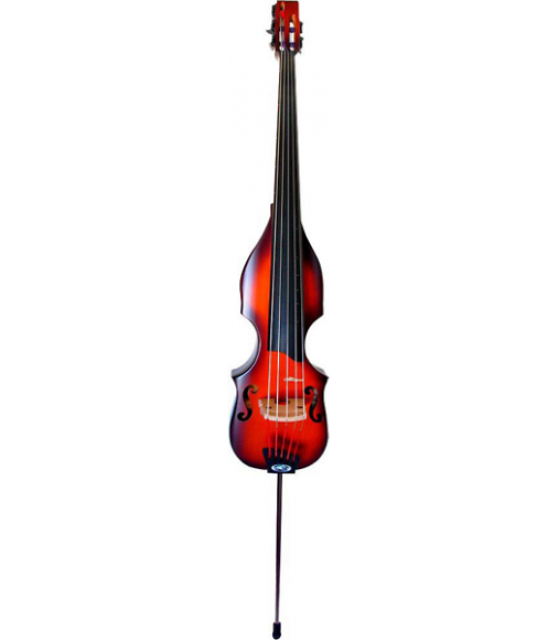 BSX Bass Allegro 5-String Acoustic-Electric Upright Bass Nutmeg