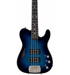 G&amp;L Semi-Hollow ASAT Bass Blue Burst Rosewood Fretboard