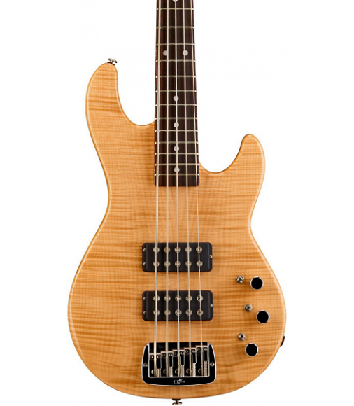 G&amp;L L-2500 5-String Bass Guitar Gloss Natural Rosewood