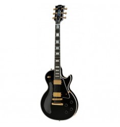 Cibson C-Les-paul Custom Electric Guitar in Ebony