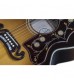 Cibson J-200 Standard Electro Acoustic Guitar in Vintage Sunburst
