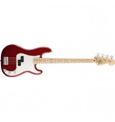 Fender Standard Precision Bass Guitar in Candy Apple Red