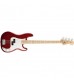 Fender Standard Precision Bass Guitar in Candy Apple Red