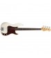 Fender 2012 American Standard Precision Bass Guitar RW Olympic White
