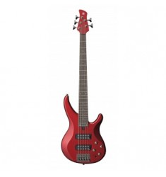 Yamaha TRBX305 5 String Bass Guitar in Candy Apple Red