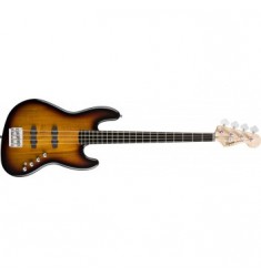 Squier Deluxe Jazz Bass IV Active (4 String) Guitar - Sunburst