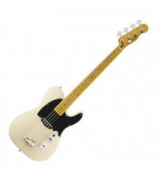 Squier Vintage Modified Telecaster Bass Guitar in Vintage Blonde