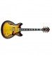 Ibanez AS153 Artstar Semi Acoustic Guitar in Antique Yellow Sunburst