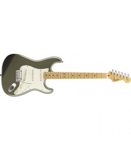Fender American Standard Stratocaster Guitar in Jade Pearl Metallic