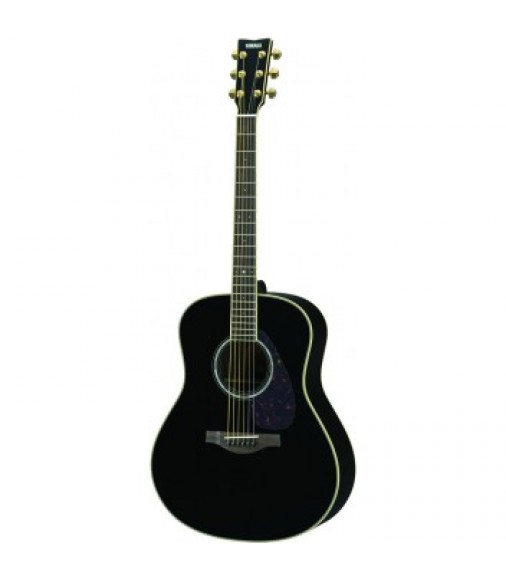 Yamaha LL6BLARE Electro Acoustic Guitar Black
