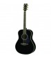 Yamaha LL6BLARE Electro Acoustic Guitar Black