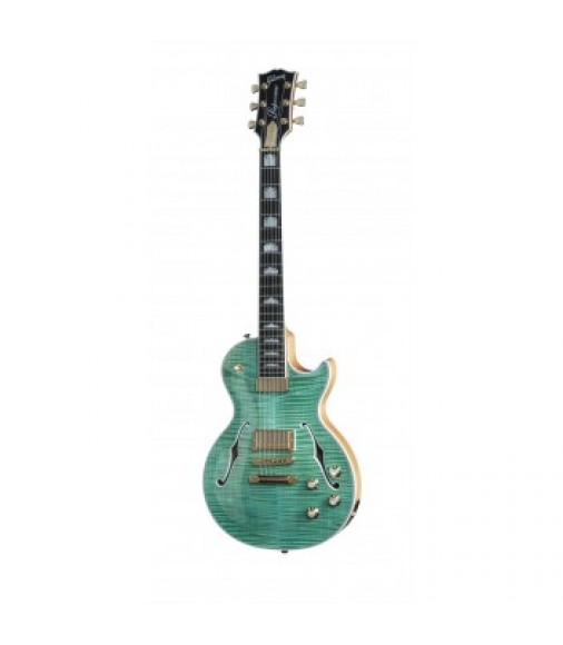 Cibson USA 2015 C-Les-paul Supreme in Seafoam Green