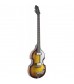 Stagg 4 String Violin Shaped Electric Bass Guitar in Violinburst