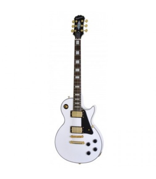 Cibson C-Les-paul Custom Pro in White