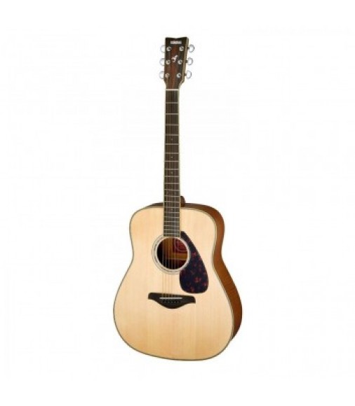 Yamaha FG740SFM Acoustic Folk Guitar in Natural