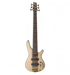 Ibanez SR Premium SR1306 6 String Bass in Natural Flat