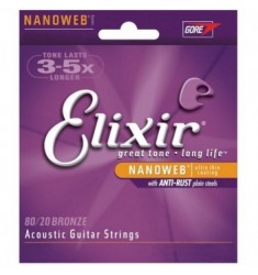 Elixir Nano Acoustic 12LT SET