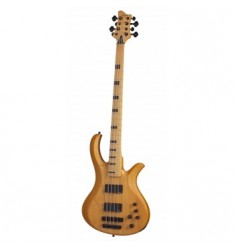 Schecter Riot Session 8 in Aged Natural Satin