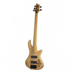 Schecter Stiletto Session 5 FL in Aged Natural Satin