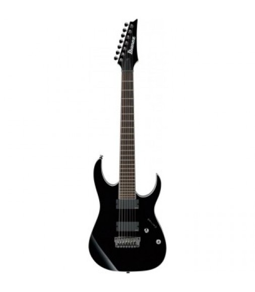 Ibanez RGIR27FE Iron Label 7 String Electric Guitar in Black