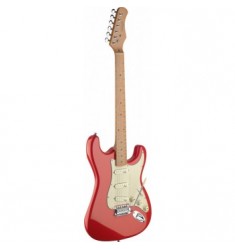 Eastcoast SES50M Vintage Style Electric Guitar in Fiesta Red