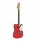 Eastcoast Vintage T Series Custom Electric Guitar in Flame Red