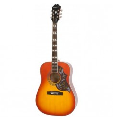 Cibson Hummingbird Pro Acoustic Guitar, Faded Cherry