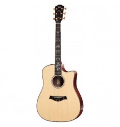Taylor 910ce Electro Acoustic Guitar in Natural