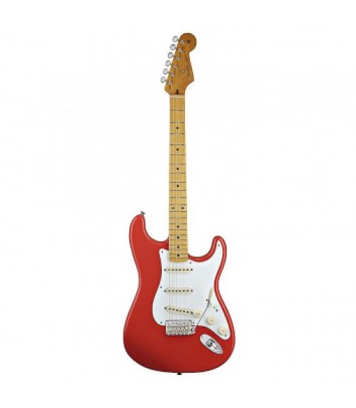 Fender Classic Series 50s Stratocaster Electric Guitar in Fiesta Red