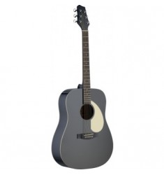 Eastcoast SA30 Dreadnought Acoustic Guitar in Black