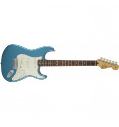 Fender Standard Stratocaster Electric Guitar in Lake Placid Blue