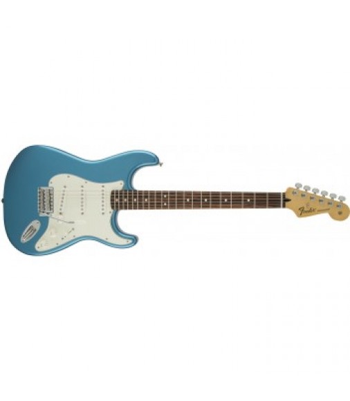 Fender Standard Stratocaster Electric Guitar in Lake Placid Blue