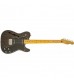 Fender Modern Player Telecaster Thinline Deluxe Black Transparent