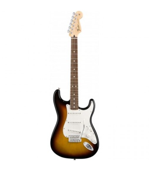 Fender Standard Stratocaster RW Electric Guitar in Brown Sunburst