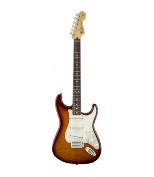 Fender Standard Stratocaster Plus Top Guitar in Tobacco Sunburst