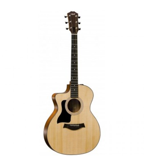 Taylor 114CE-LH Left Handed Electro Acoustic Guitar, Natural