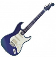 Fender Japanese FSR Flip Flop Stratocaster HSS Blue to Green